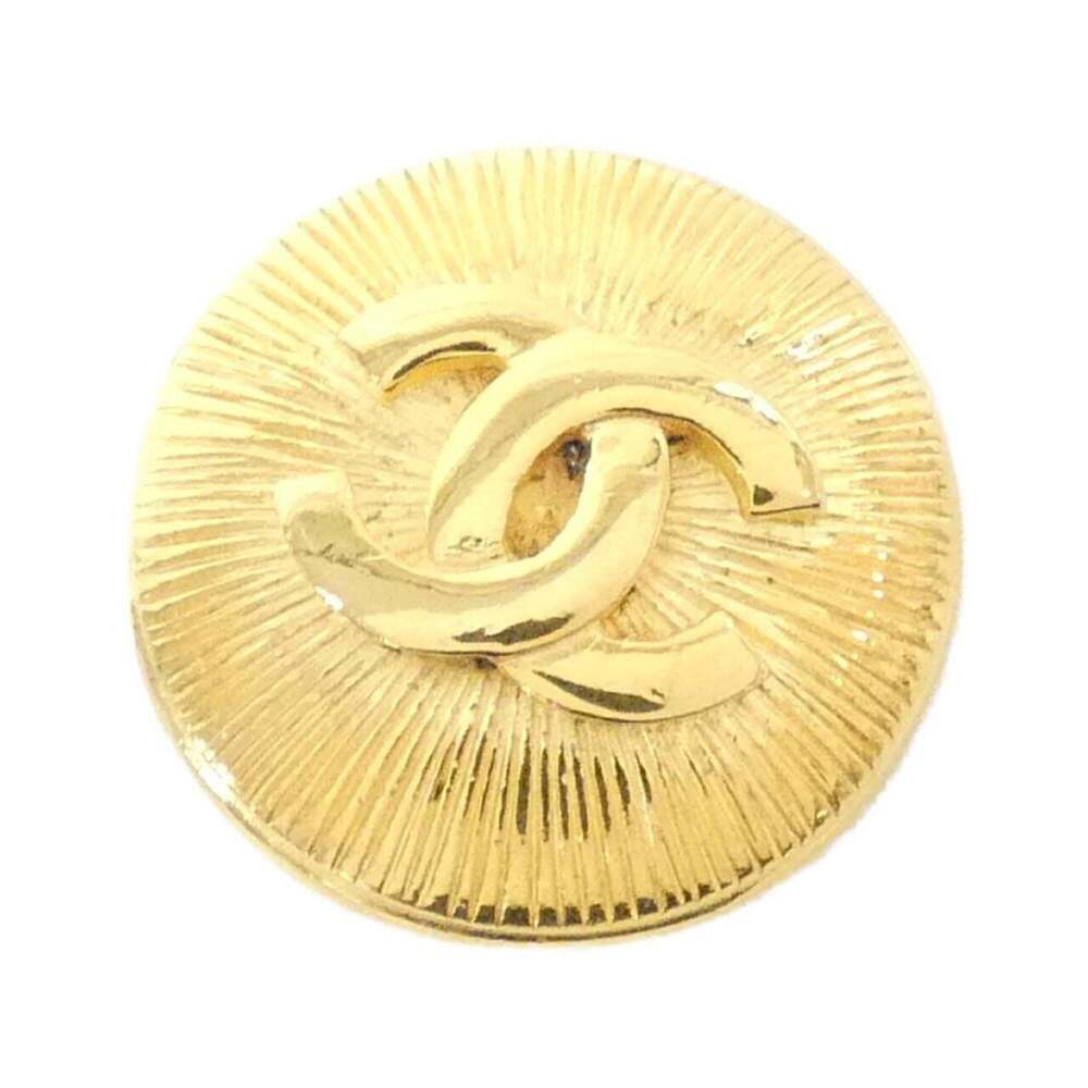 CHANEL Authentic Gold Brooch - Picture 1 of 5